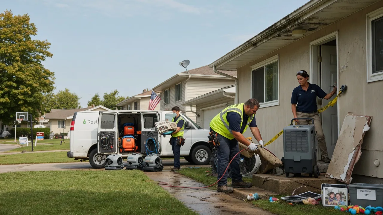 Water Damage Restoration in Harpers Ferry, IA near me